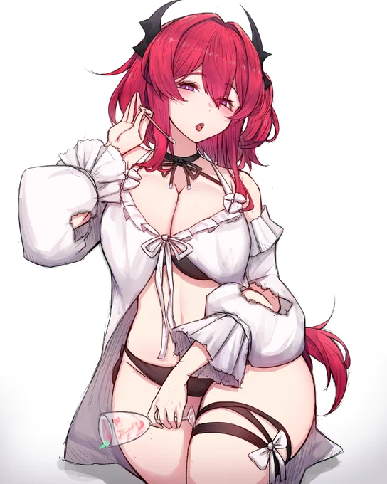 水着すると 