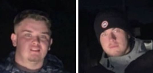 SimonJonesNews's tweet image. Kent Police would like to speak to these two men after a tawny owl was reportedly killed in Upchurch using catapults.