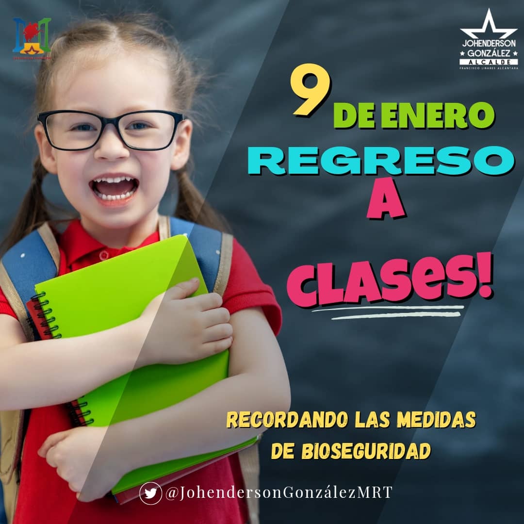 JohendersonG_'s tweet photo. #9Ene | ¡Vamos a este inicio de clases con mucha alegría, mis mejores deseos a todas y todos, recuerden siempre usar las medidas de bioseguridad...  ¡Todos a clases con alegría!
#LinaresEsEducación 📚
#RegresamosALaEscuela2023 https://t.co/c3pkHbK1PE