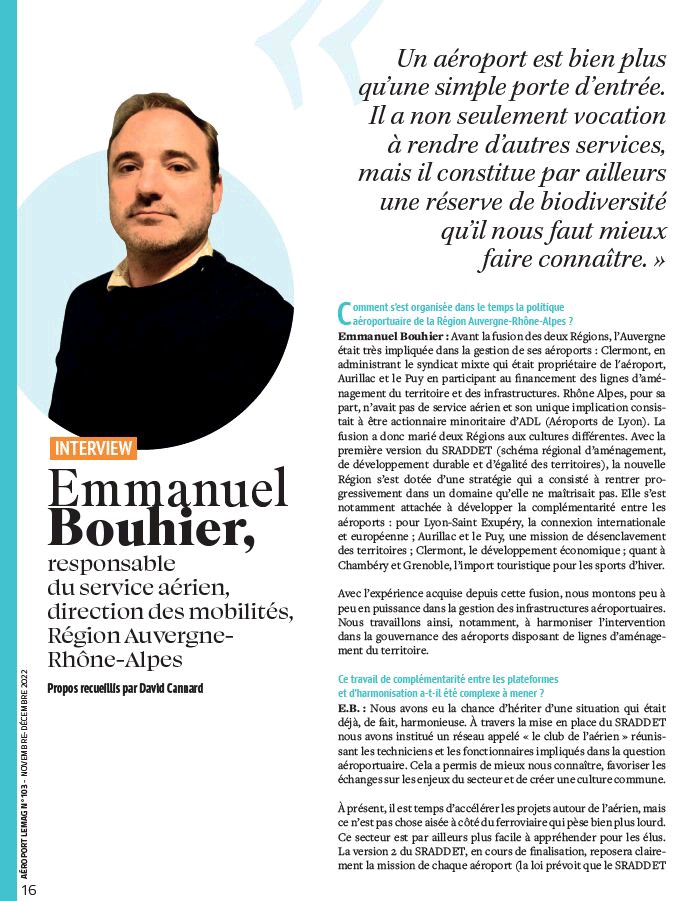 Dans le dernier Aéroport Magazine, retrouvez l intégralité de mon interview ;-) Extrait :