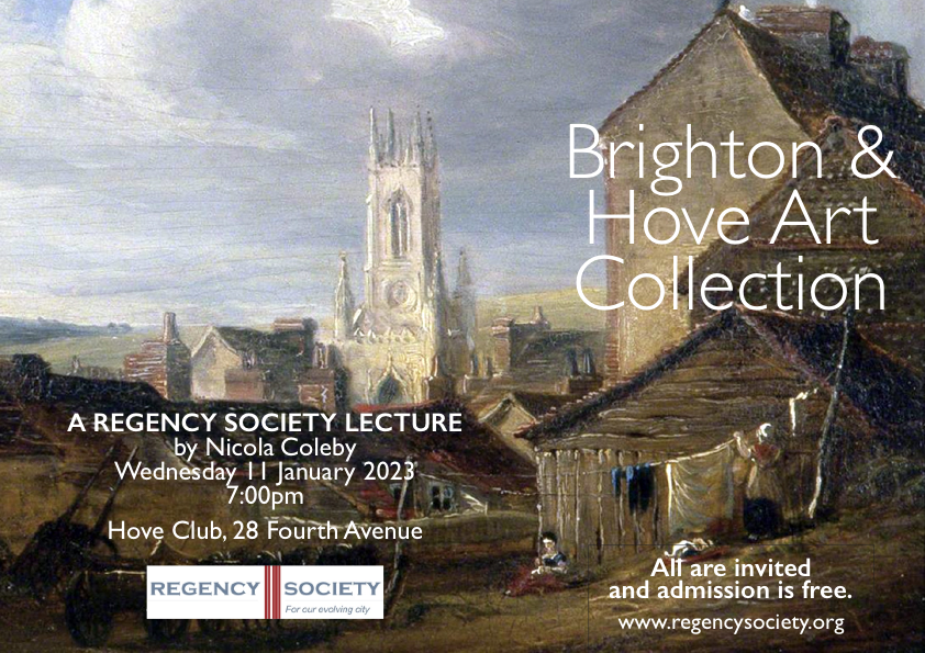 The next Regency Society lecture: