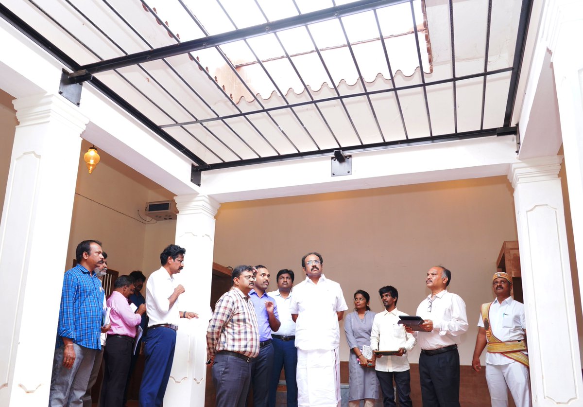 TThenarasu's tweet photo. மாண்புமிகு தமிழ்நாடு முதலமைச்சர் @mkstalin  சீரிய முயற்சியில் உருவாக்கப்பட்டுவரும் கீழடி அருங்காட்சியகப் பணிகளை, மாண்புமிகு முதலமைச்சர் அவர்களின் முதன்மைச் செயலாளர் திரு.உதயச்சந்திரன் ஐஏஎஸ் அவர்களுடனும், சிவகங்கை மாவட்ட ஆட்சியர் திரு.மதுசூதன் ரெட்டி ஐஏஎஸ் அவர்களுடனும் இணைந்து https://t.co/TosGFnotBc