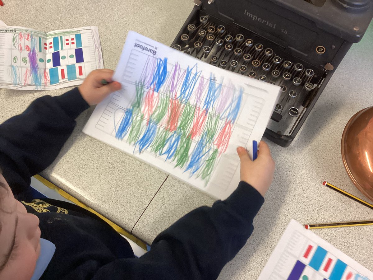 MrHardstaff's tweet photo. We have been looking at sequences in our unplugged computing. The scarves we have designed for some snowmen follow an ABAB pattern. @bastonceprimary @eyfs @BarefootComp https://t.co/0cZVsKUDQx