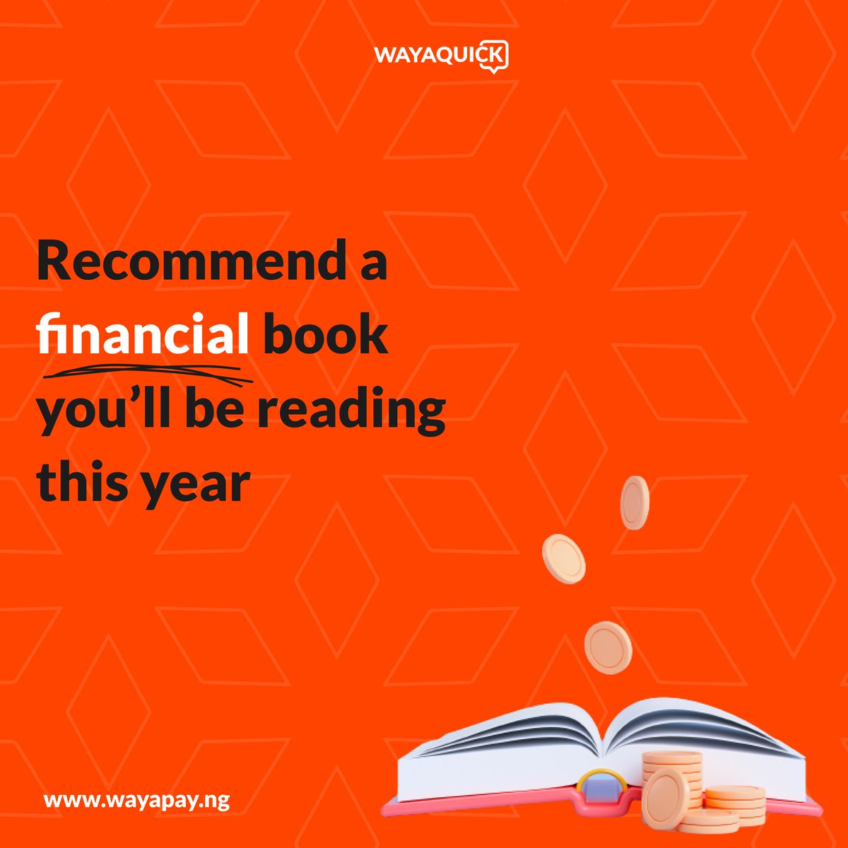 Wayaquick's tweet photo. Business owners and book lovers, could you recommend a business book you will read this year in the comment section? We will go first, ""The Power of Character in Leadership"" by Dr. Myles Munroe. Now it's your turn. https://t.co/jRozDwgGYO