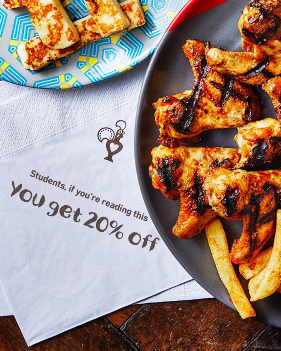Nando's on Twitter "Our student discount is here. The best D you'll
