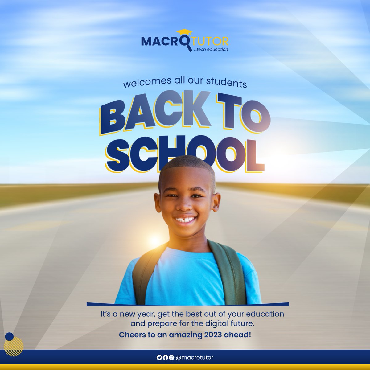 We’re excited to welcome all our amazing students back to school this week. 

Wishing you success in your academics this term.
#kidscoding #Techkids #WelcomeBackToSchool