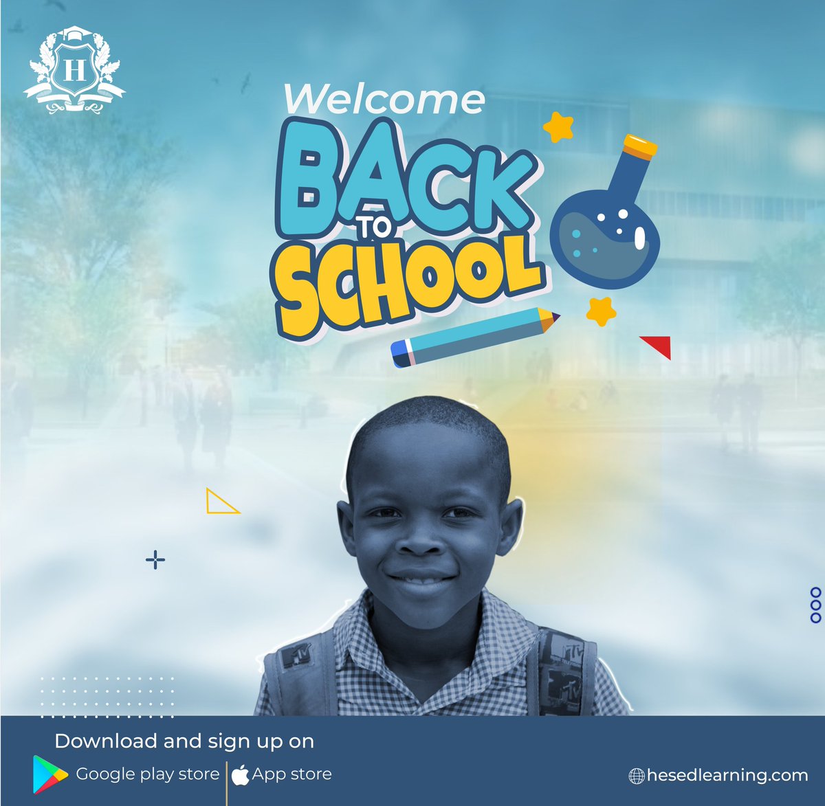 AndHesed's tweet image. Welcome back to a  new school term in a new year 🚍📚🖊️🎒
.
.
 with @hesedlearning app you can have self-paced learning and quality study materials to give you a rewarding school term.

#hesedlearning #studyapps #newterm #school #student #education