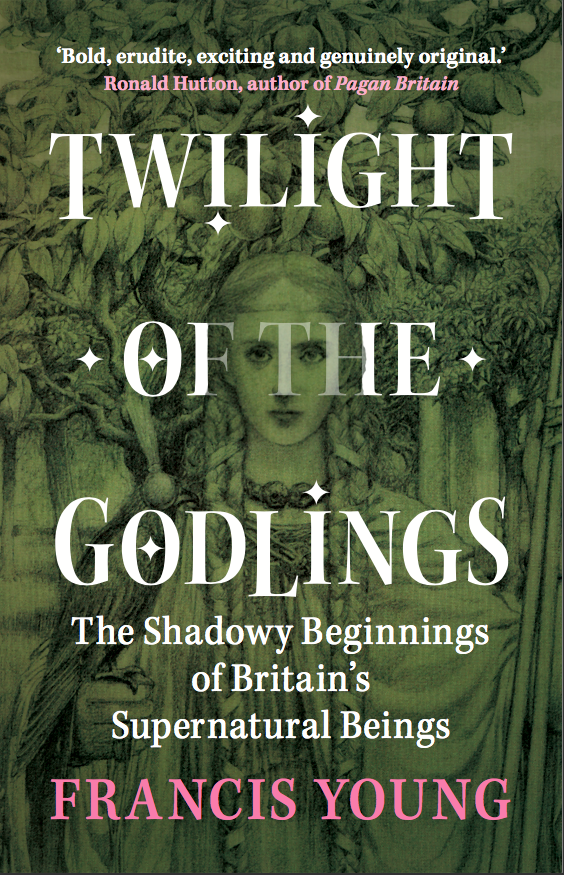 DrFrancisYoung's tweet photo. I'm excited to be able to share the front cover design for my forthcoming book 'Twilight of the Godlings', featuring a wonderful illustration by the great Alan Lee. Coming in May 2023 with @CambridgeUP! (and it can be preordered here: https://t.co/oI2NwKIpng) #coverreveal 🧚‍♀️🧚🐉 https://t.co/J1Fi7r6Wyz