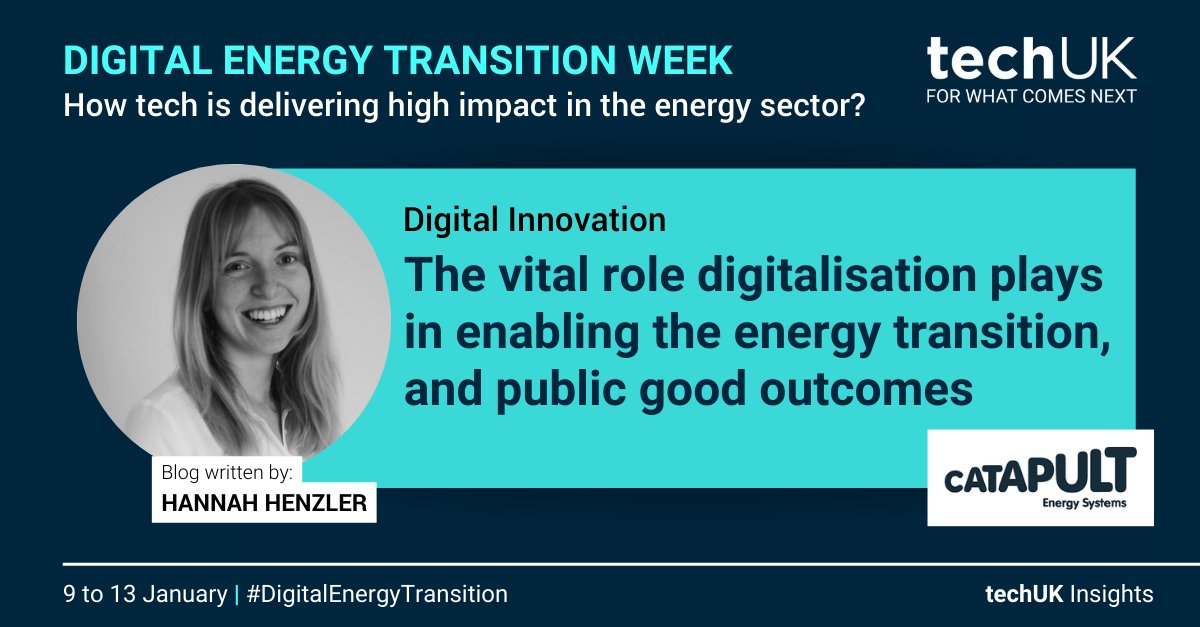 techUK's tweet image. #DigitalEnergyTransition Campaign is🔛
👉Hannah Henzler @EnergySysCat  ✍Effective digitalisation will allow the system to coordinate and respond to the increasingly complex energy flows️ #EnergyData #DigitalAssets #EnergySources 👀Full article 👇
techuk.org/resource/techu…