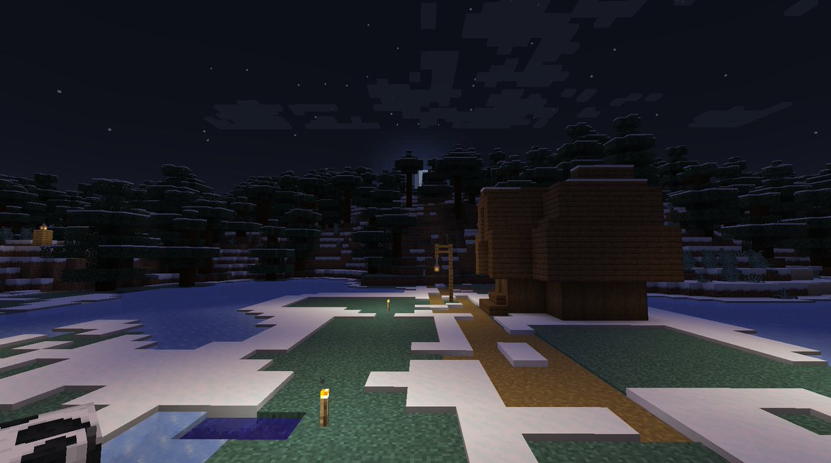 ComanHoliday's tweet photo. #Minecraft #マイクラ #RubidiumExtras
ルビジウムEXにはTrue Darknessって項目があって、
デフォルトだとオン状態になっています。
これが、気持ち悪いくらいに遠景が暗くて雰囲気ばっちりですね^^;
2枚目はオフにした状態です
でもたぶん長くは使わないでしょう(= ̄‥ ̄=) https://t.co/wnqVXMPdzN