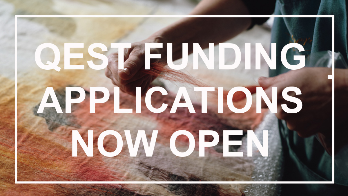 QESTcraft's tweet photo. ⭐QEST funding applications are now open!⭐

If you're a talented and aspiring craftsperson, you could apply for up to £18,000 to further your training and education. 

Visit https://t.co/ItwzKZIXJZ to learn more, and apply before 13 February 2023. https://t.co/amethItCno