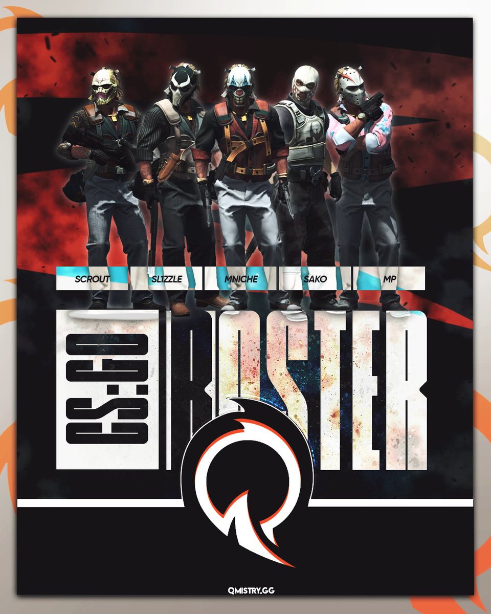 QMISTRYGG's tweet photo. (1/2) Hello everyone, we apologize for the short social media break we hope you all had wonderful past holidays and a happy new year.

We at Qmistry have used the seasonal break to restructure ourselves as a company and as an eSports organization! https://t.co/WzkO4r6Fxt