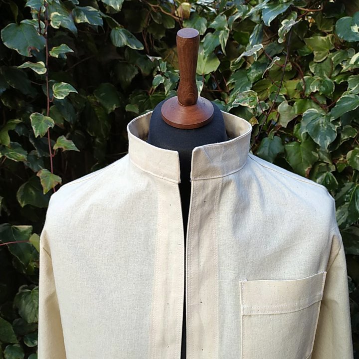 threadedinkstu's tweet photo. Part 1: Prototype of a chore jacket I've designed. Embroidered jacket in chosen fabric to follow shortly...

#threadedink #threadedinkstudio #patterndrafting #design #fashiondesign #prototype #toille #jacket #custom #bespoke https://t.co/44dih8WH5C