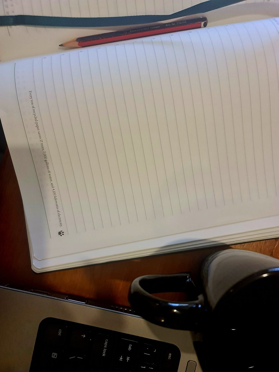 We spotted an interesting stat on one of our <a href="/CytonnInvest/">Cytonn Investments</a> notebooks and thought to share. [Too tiny to read, but it says..], "Every ton of recycled paper saves 17 trees, 7,000 gallons of water, and 4,100 kilowatts of electricity."
#Sustainability