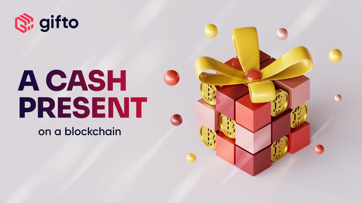 Gift-givers prefer giving elaborate presents.

People receiving them prefer gifts without the 'wow' effect but which will make them happy in the long run.

Seems like we've found a happy medium - #Gifto $GTO 💗

Give a cash present 💸 that's living on the #blockchain!