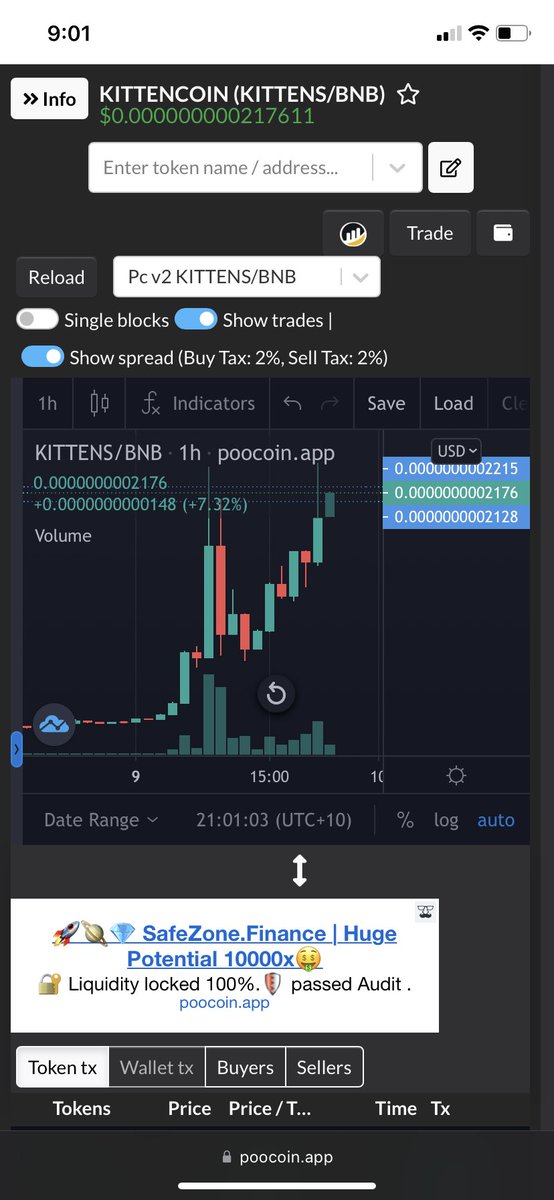 RoadhouseSavage's tweet photo. Seeing as everything is pumping and we are missing out.
200k market cap gem is pumping and ready to go parabolic to hit the millions 
@KittenCoinBSC 
Get in while its super super cheap #BSCGems #BSC #Binance #pump https://t.co/cB4uRKWNVh