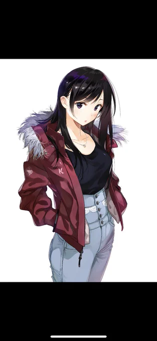 冬の彼女 