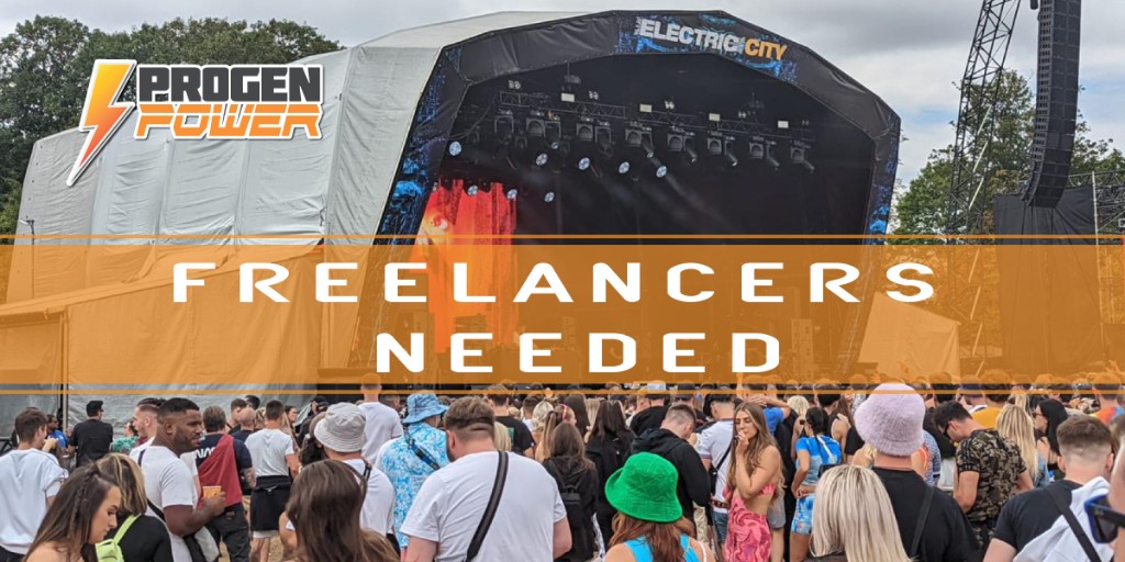 ProgenPower's tweet photo. Attention all event power technicians!
Progen Power is looking to strengthen our team.
Please email us at info@progenpower.co.uk with your availability and a C.V.
#temporarypower #silentpowerdelivery #ukeventprofs #eventprof #eventprofsukevents #ukevents #job #freelancers https://t.co/HnxdKmehlS