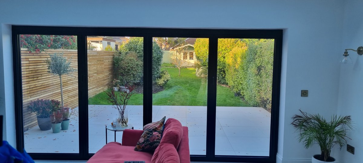 AlBifolds's tweet photo. A beautiful 4-leaf bifolds like this can be yours!!! 

It's very simple. Go to our webpage 👉 https://t.co/H7v2QJWkZE 👈 to get yourself a free quote! We do the rest :)  
#aluminiumbifolds #bifoldingdoors #bifoldsdorset #dorsetdoors #aluminiumdoors  #newyearnewbifolds #freequote https://t.co/0dXp2a47K1
