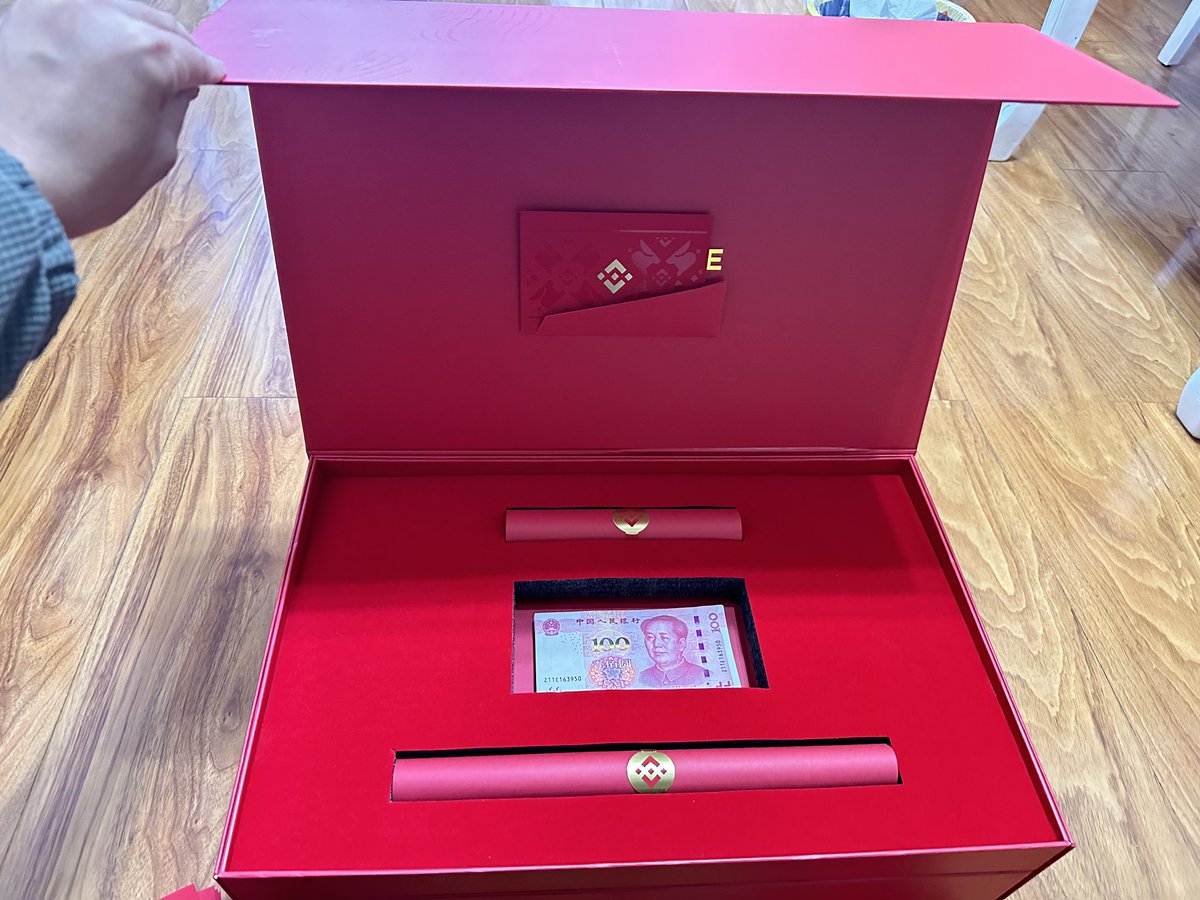joy17610273_joy's tweet photo. 感谢Binance 新年礼物🎁。非常不错，会一直支持。感谢Binance 红包🧧。祝Binance越做越大…@heyibinance @cz_binance @binance @sisibinance @broleon 永远支持。 https://t.co/dw7SfBTZvb