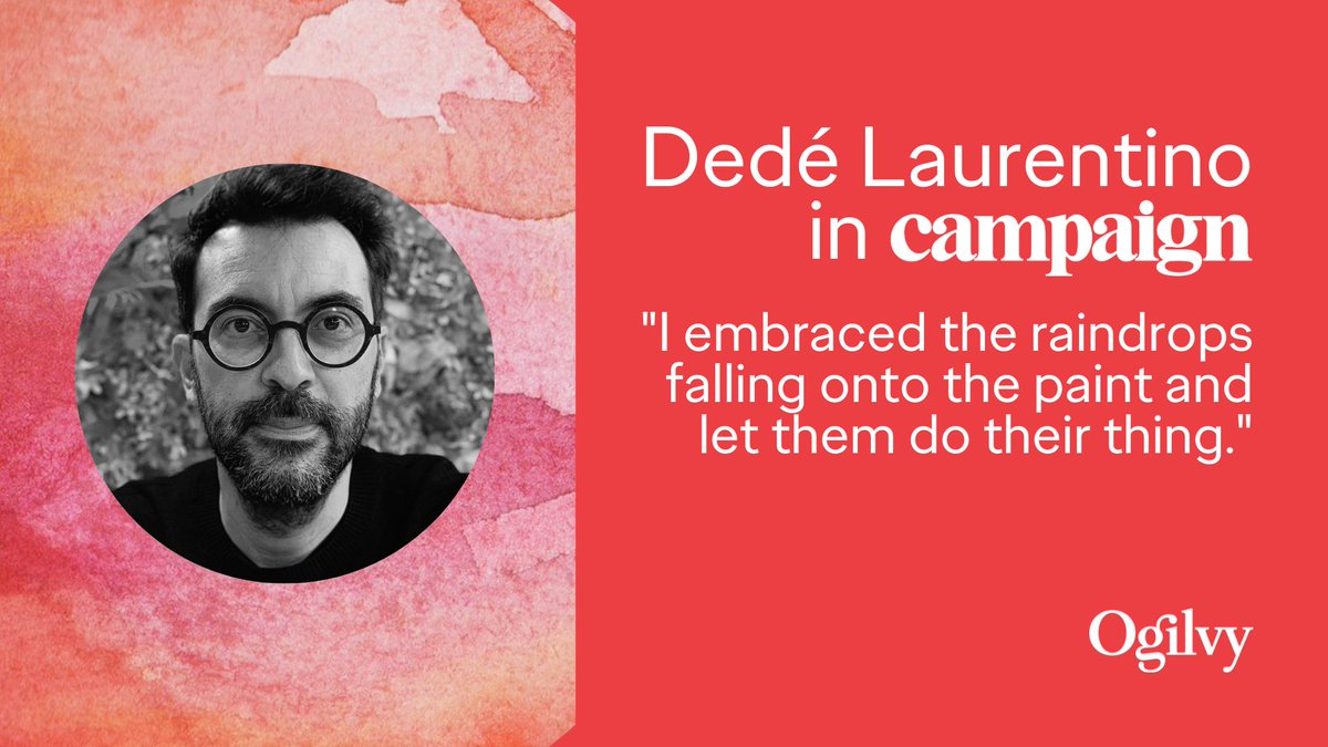 OgilvyUK's tweet image. Read about the poetic moment that inspired our CCO @DedeLaurentino's New Year's resolution in @CampaignMag: bit.ly/3ZjL4jc

#OgilvyUK #BorderlessCreativity #NewYearsResolution #Advertising