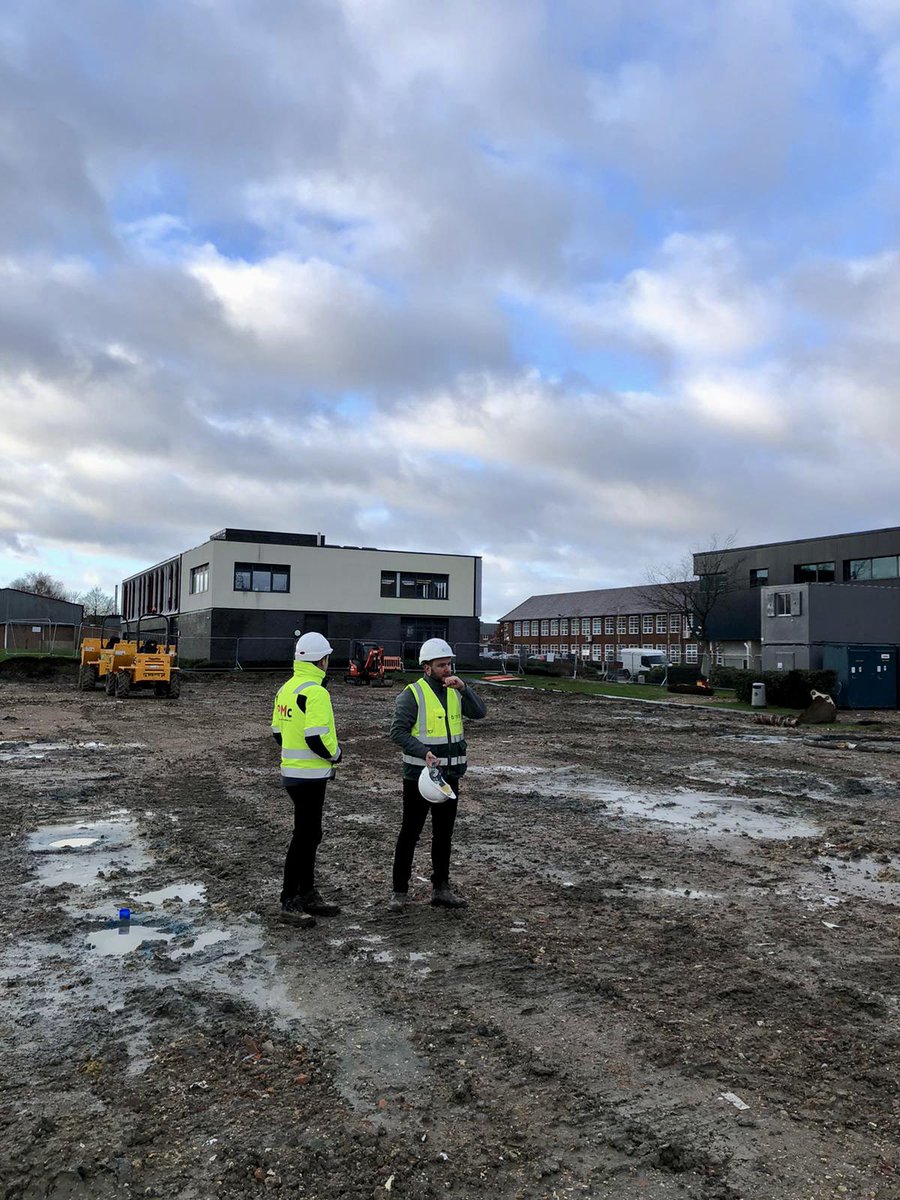 Piling well underway - 44 of 74 complete - on our @brockcollege Independence Hub project with @Asciaconstruct and @Re_Format funded by @educationgovuk and @hantsconnect #MakingaDifference #shapingfutures @moposwall