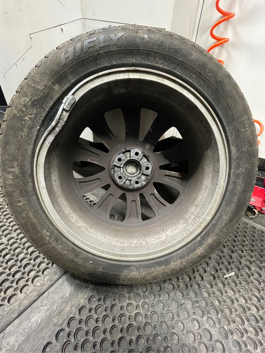 This is the best #pothole damaged wheel we’ve repaired so far this year, but we’re only a week in!

Hassle free wheel refurbishment and repairs. You click, we collect. Loan wheel during repair. All work fully guaranteed.

#alloywheel #alloywheelrefurbishment #alloywheelrepair