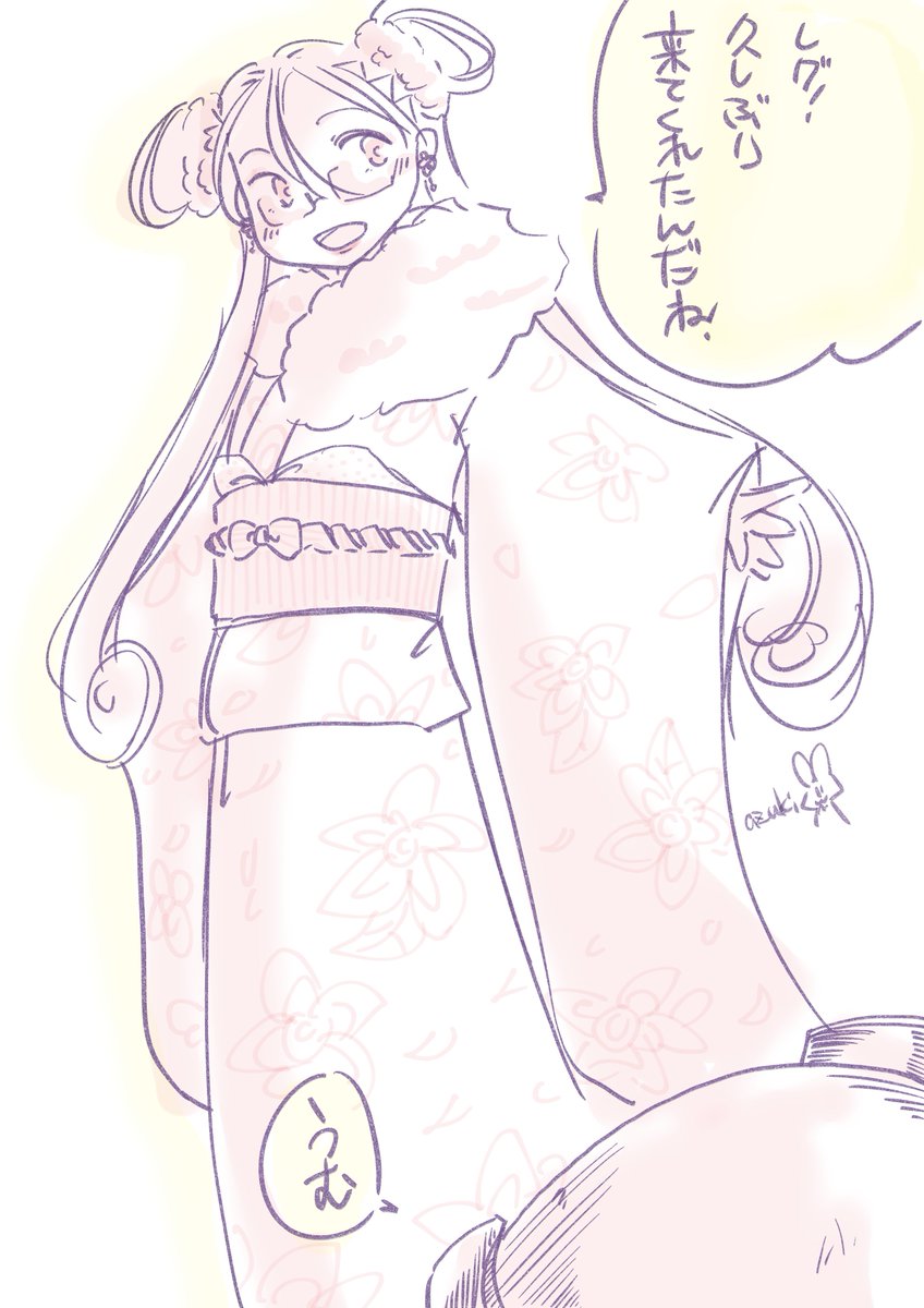 成人式を迎えたリコとそれを見に来たレグ 

レグは人の子と同じ時間をあゆむのか....
#メイドインアビス #miabyss #成人式
https://t.co/MJEnYt2J4M 