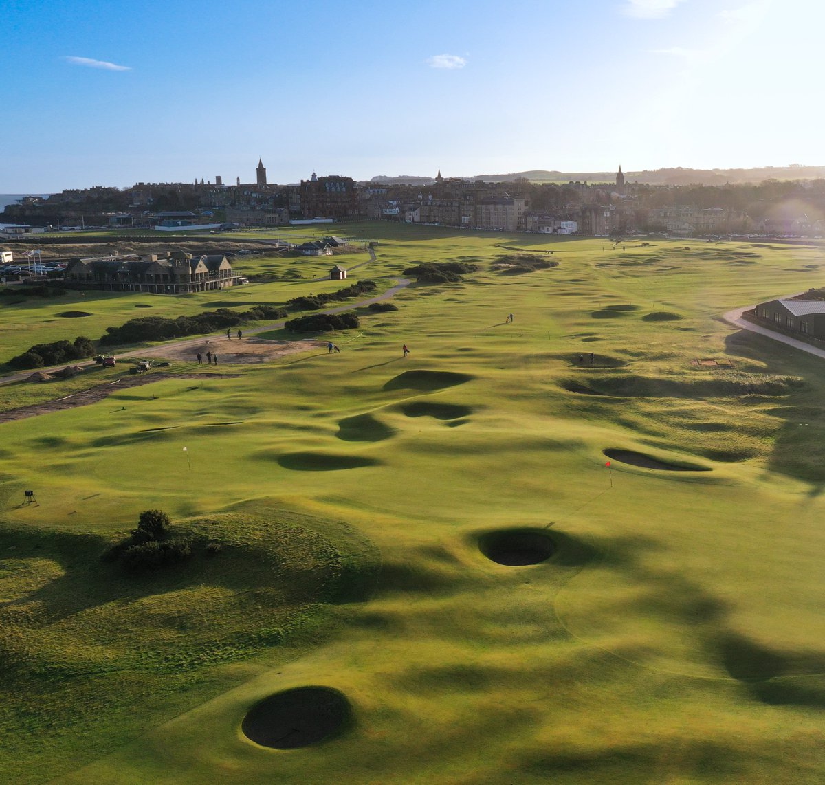 Just another lovely winter’s day in St Andrews…