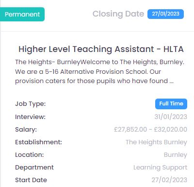New HLTA position now open for applications ept.face-ed.co.uk/Vacancies/Deta…