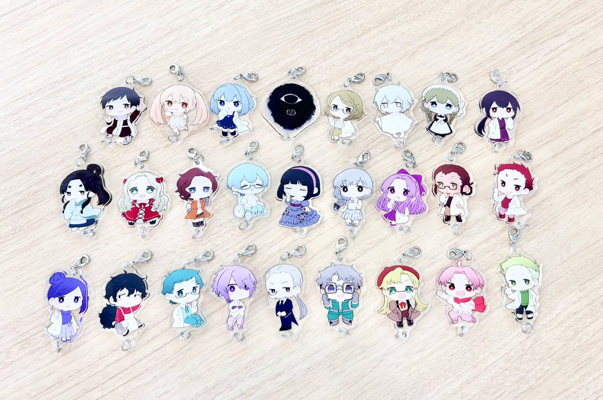 マダひろ物語 とりえもすたぶ アクリルキーホルダー 【バラ売り可】 マダひろ物語 とりえもすたぶ アクリルキーホルダー マーダー