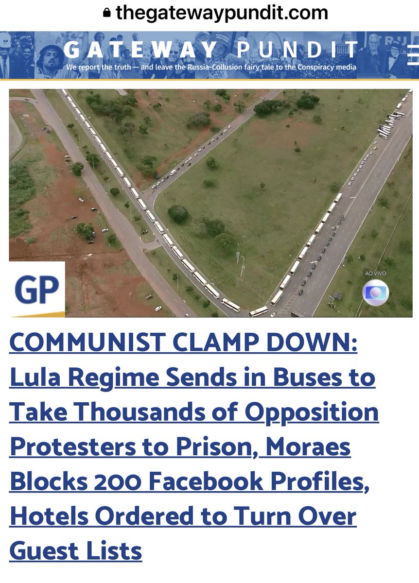 LovelyGigi33's tweet photo. @FarmGirlCarrie When these BlackHats endorsing any Commie leaders, it’s a clear indication that their 2000 Mules were operating in the mist of their rigged elections.
#BravoBrazil 👍👍 https://t.co/1Zx0LtiWNi