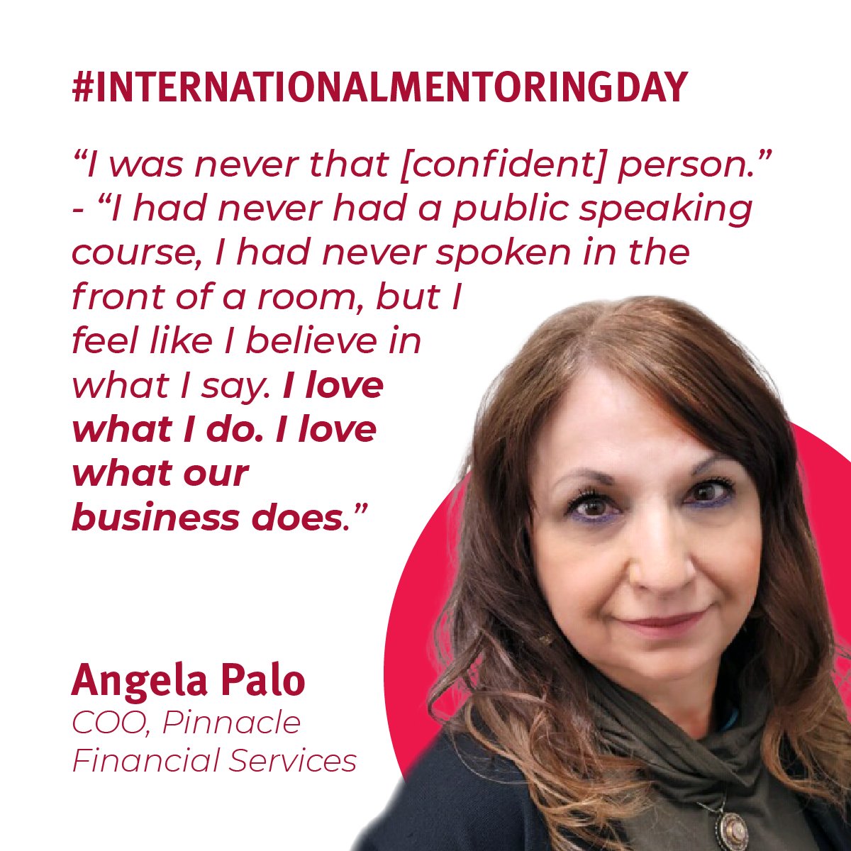 For #InternationalMentoringDay, we're highlighting our COO, Angela Palo. As an ambassador for women in business,  Angela is a member of Chief, AmeriLife's Women Leadership Council, and was named on Forbes' Business Council as a top business leader.