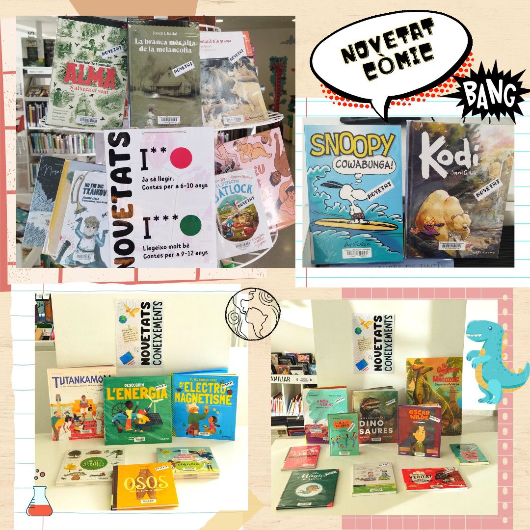 bnavarclessv's tweet image. Navarclins/es! Us heu portat molt re bé, perquè els Reis Mags ens han deixat un munt de novetats infantils per a tots vosaltres! I si ho necessiteu, us orientem! Amb el suport d&apos;OSIC @bibliotequescat #bibliotequesxbm #bibliotequesBBM #OsicNavarcles @ajnavarcles  @bibliotequesxbm