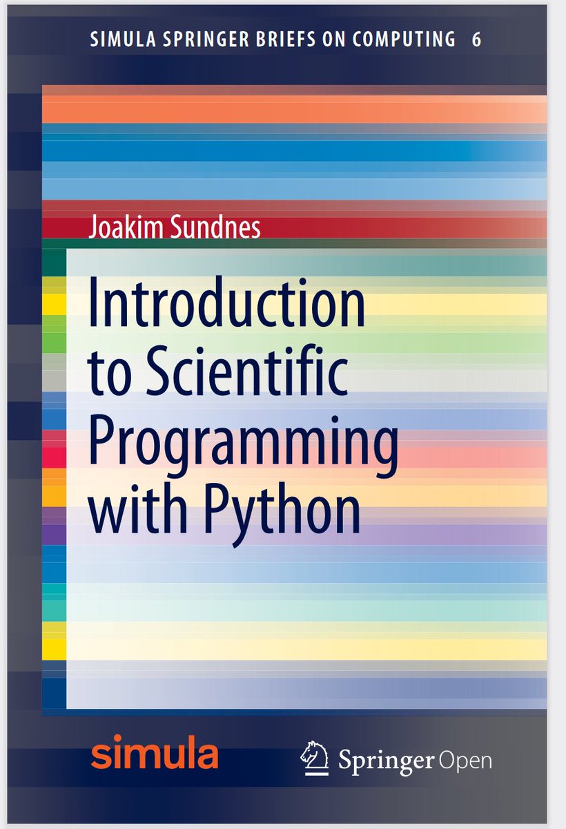 clcoding's tweet image. Free Python PDF eBook
Introduction to Scientific Programming with Python
library.oapen.org/bitstream/hand…