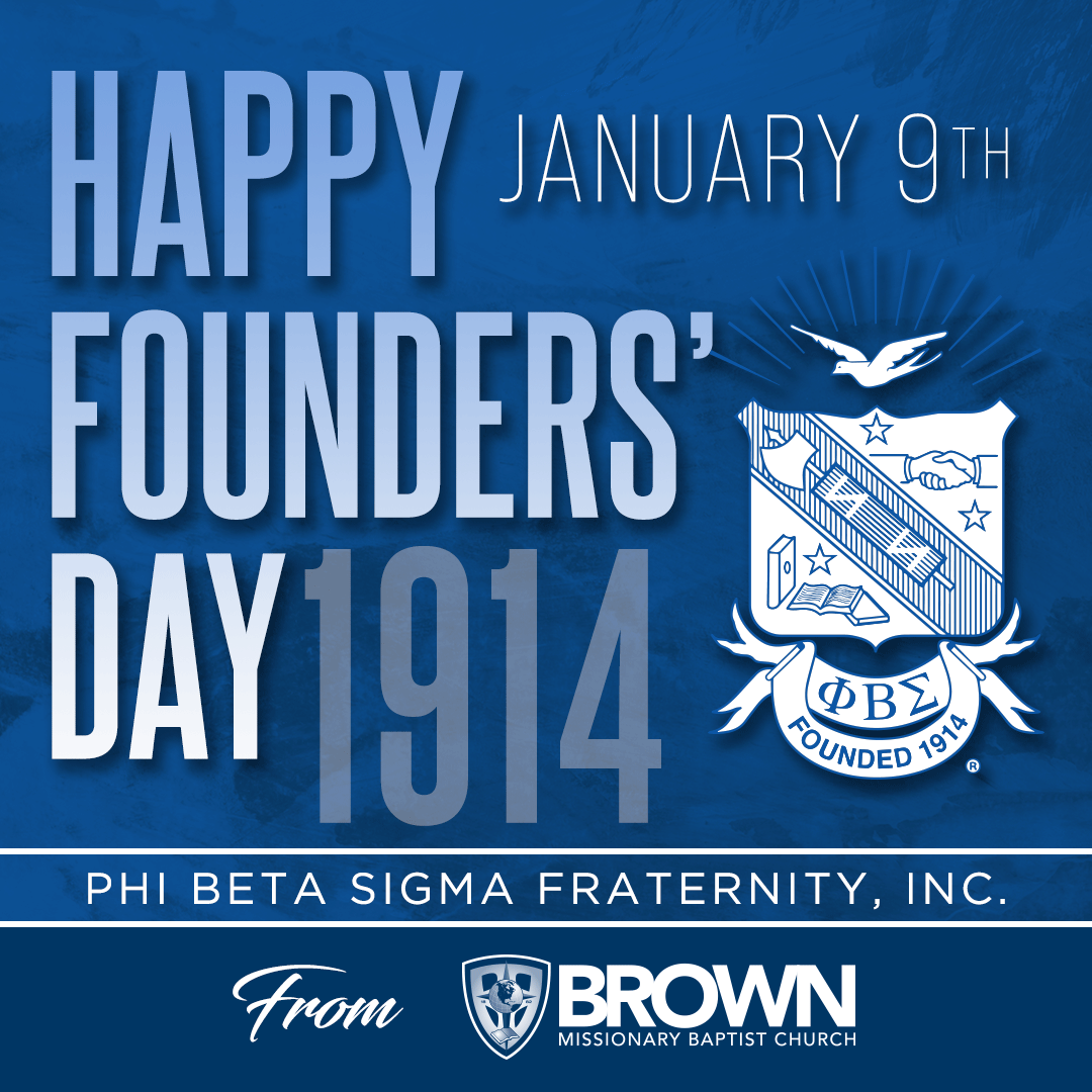 BrownBaptist's tweet image. Happy Founders' Day to the men of Phi Beta Sigma, Inc. Help us give a special shout out to our favorite Sigmas at Brown in the comments below!
💙
🤍
#BMBC #YearOfPower #BrownBaptist #PhiBetaSigma #FoundersDay #J9 #BMBCSigmas #YearOfHousing