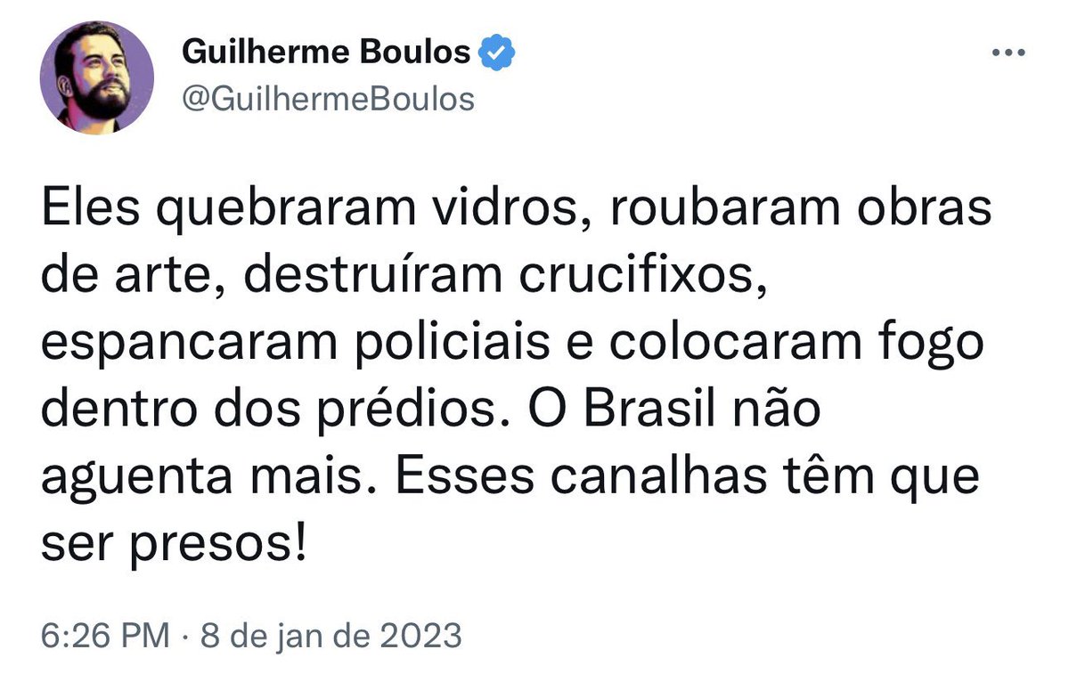 Danilo Gentili tweet media