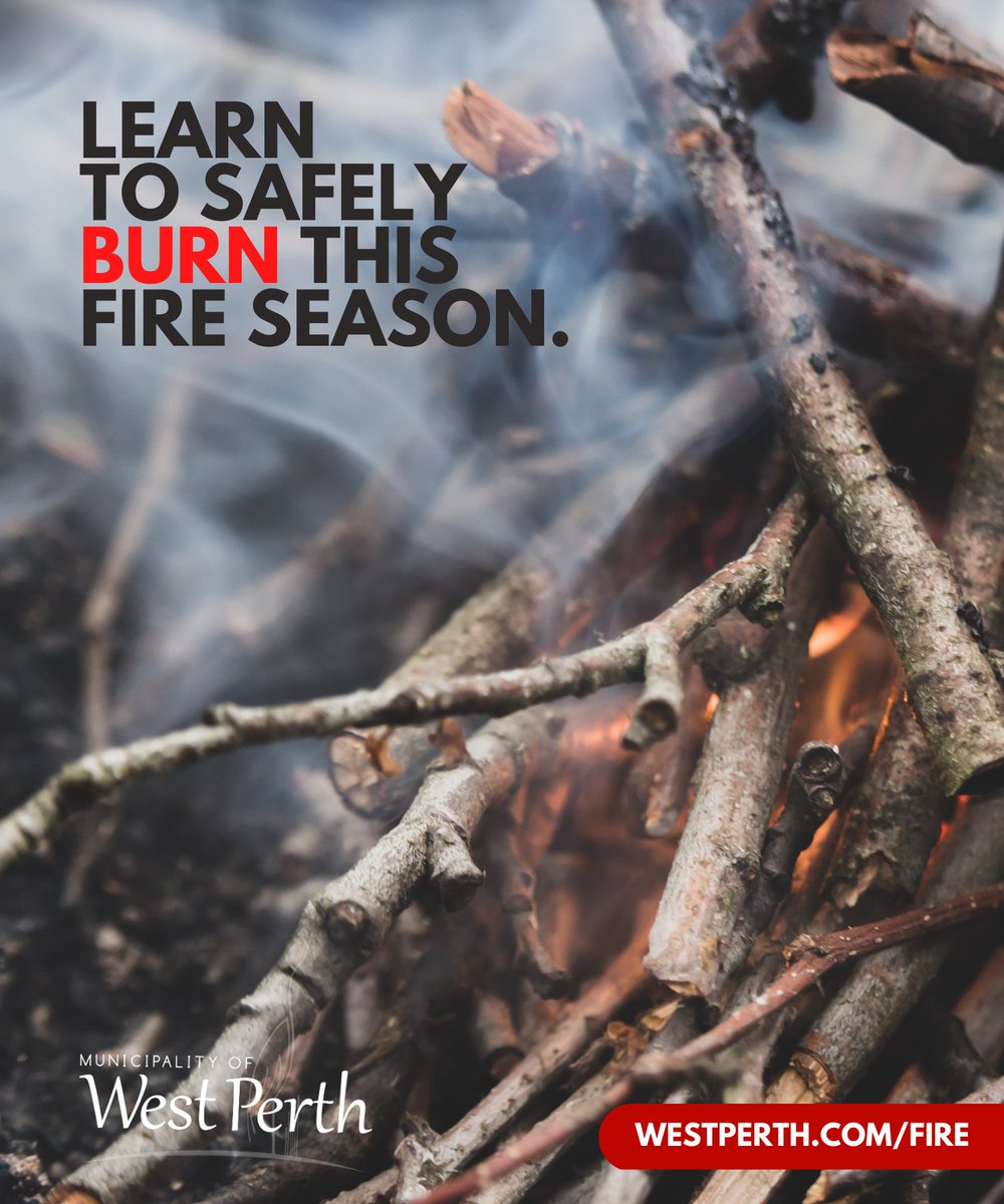 WestPerthON's tweet photo. Open Air Burning Bylaw states the keys to burning brush or clean agricultural waste in the Municipality. Don't 'get burned' with a fine for contravening the guidelines. 'Brush' up on your knowledge of the rules and regs to keep everyone safe! #WestPerthON #FarmCleanUp
@PEFD_WPFD https://t.co/pzCHy1mV7e