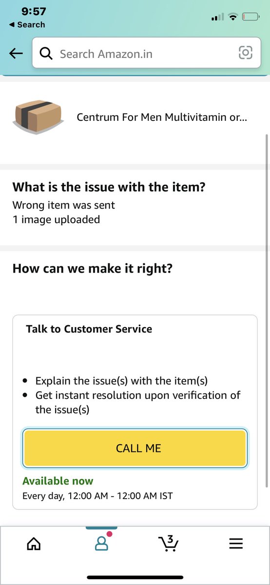 ambitiousanil's tweet photo. @amazonIN what’s wrong wid u guys now, delivered a wrong product, then expect me to do some pan paper work, if i denied, you bang the call,this was not the az, 9711117776 https://t.co/RuTdgTBDt1