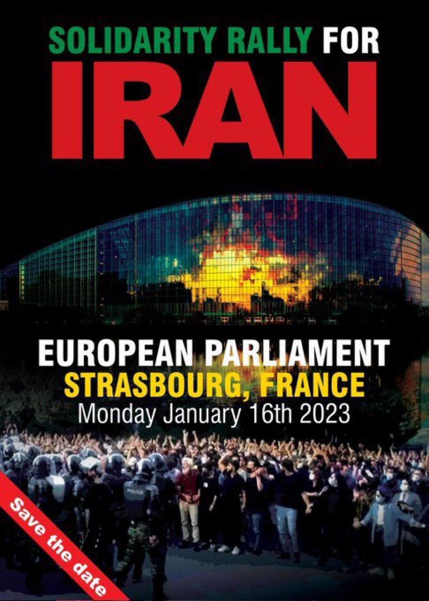 Ensemble, avec le Parlement européen, décrétons que l’#IRGC est une organisation terroriste ! Sauvons tous les condamnés à mort en #Iran, exigeons la liberation des détenus politiques ! #StopExecutionsInIran #MohammadGhobadloo #MohamadBroghani #FemmeVieLiberte @UNHumanRights