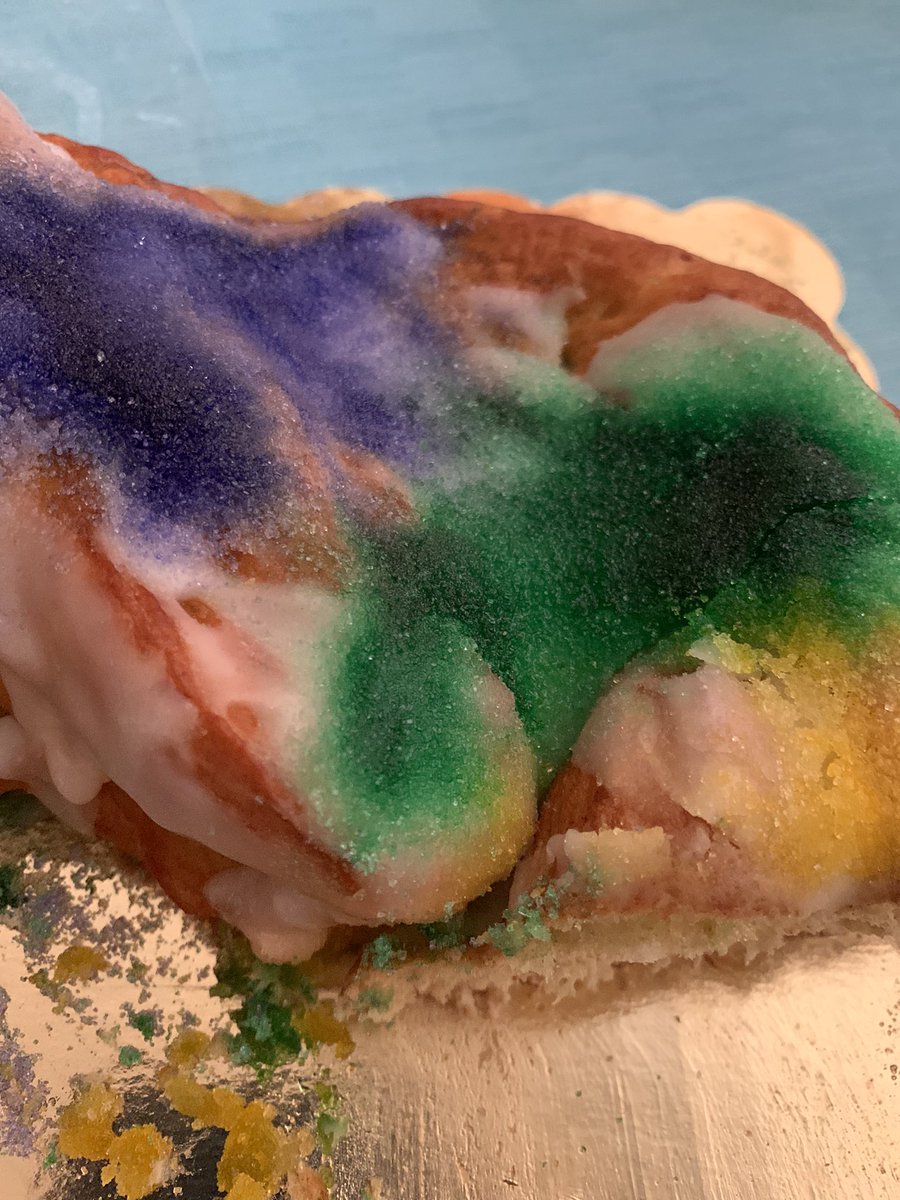 Carnival Season in Nola and first thing on the list is King Cake! Check out this link for the origin story and to order your own!! #MardiGras #kingcake #nola randazzokingcake.com/history