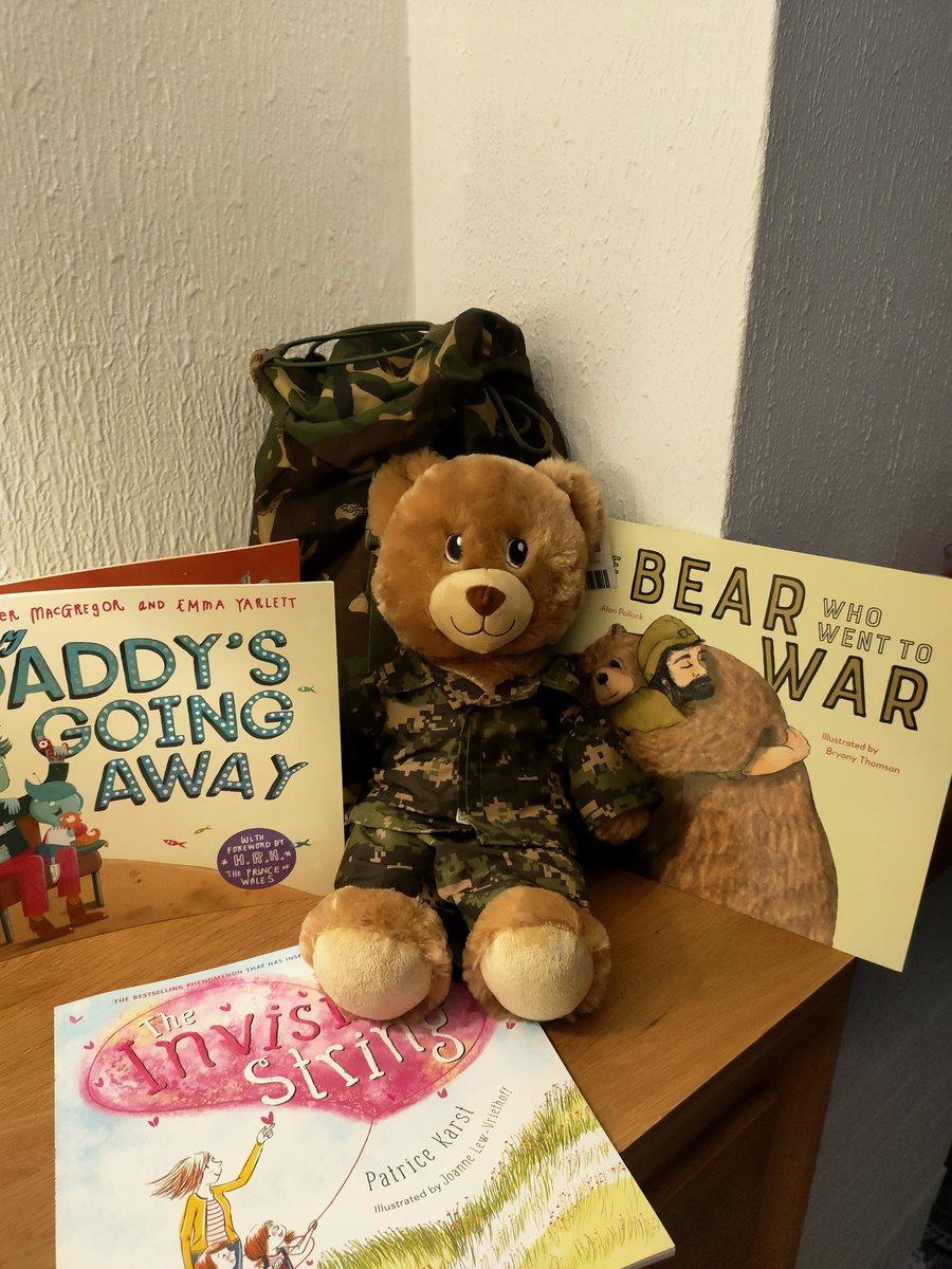 Military Bear has been deployed to his first family today. We have no doubts that the children will look after him well as he helps them over the coming days. #militaryfamily #servicechildren #thrive #forcesfamily #army #armedforces