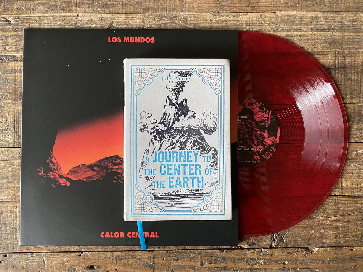 los_mundos's tweet image. Los Mundos - Calor Central 
(((Viaje al centro de la tierra de Julio Verne) 
#littlecloudrecords #cardinalfuzzrecords