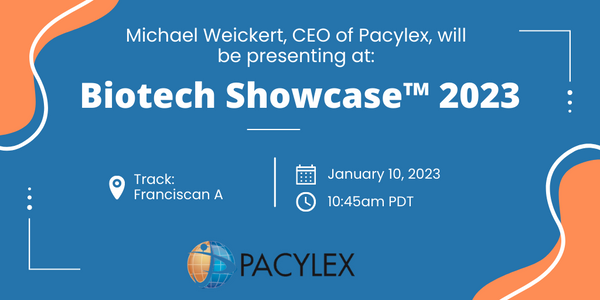 pacylex's tweet photo. Pacylex Pharmaceuticals will be Presenting at Biotech Showcase on January 10th.
https://t.co/Q8tEAjQhOi
#BiotechShowcase #BiotechShowcase2023 #Pacylex #cancertherapy #leukemia #lymphoma #PCLX-001 https://t.co/eRNNdqUOvH