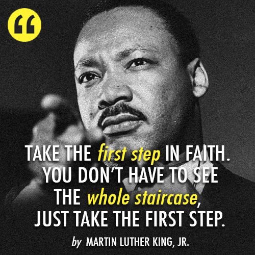 #ThoughtForTheDay 
    Martin Luther King, Jr.