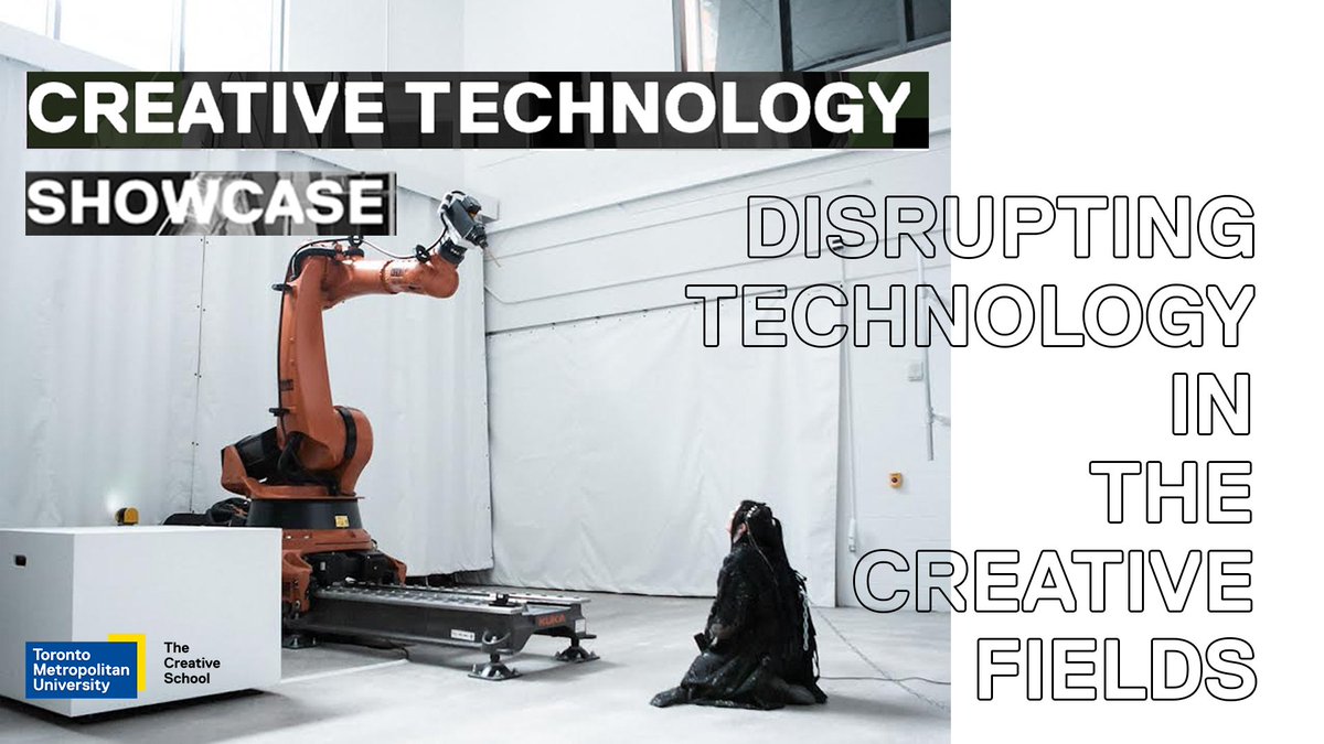 thecreativeschl's tweet photo. Join us for Creative Technology Showcase Open House on Jan 12 from 4-8 pm at @CFtoeatonCentre.

The exhibit features projects by students, staff and faculty created in the Design + Technology LAB that push the boundaries of creative technology. 

https://t.co/65vG4PLvlN https://t.co/uXyXcDChiu