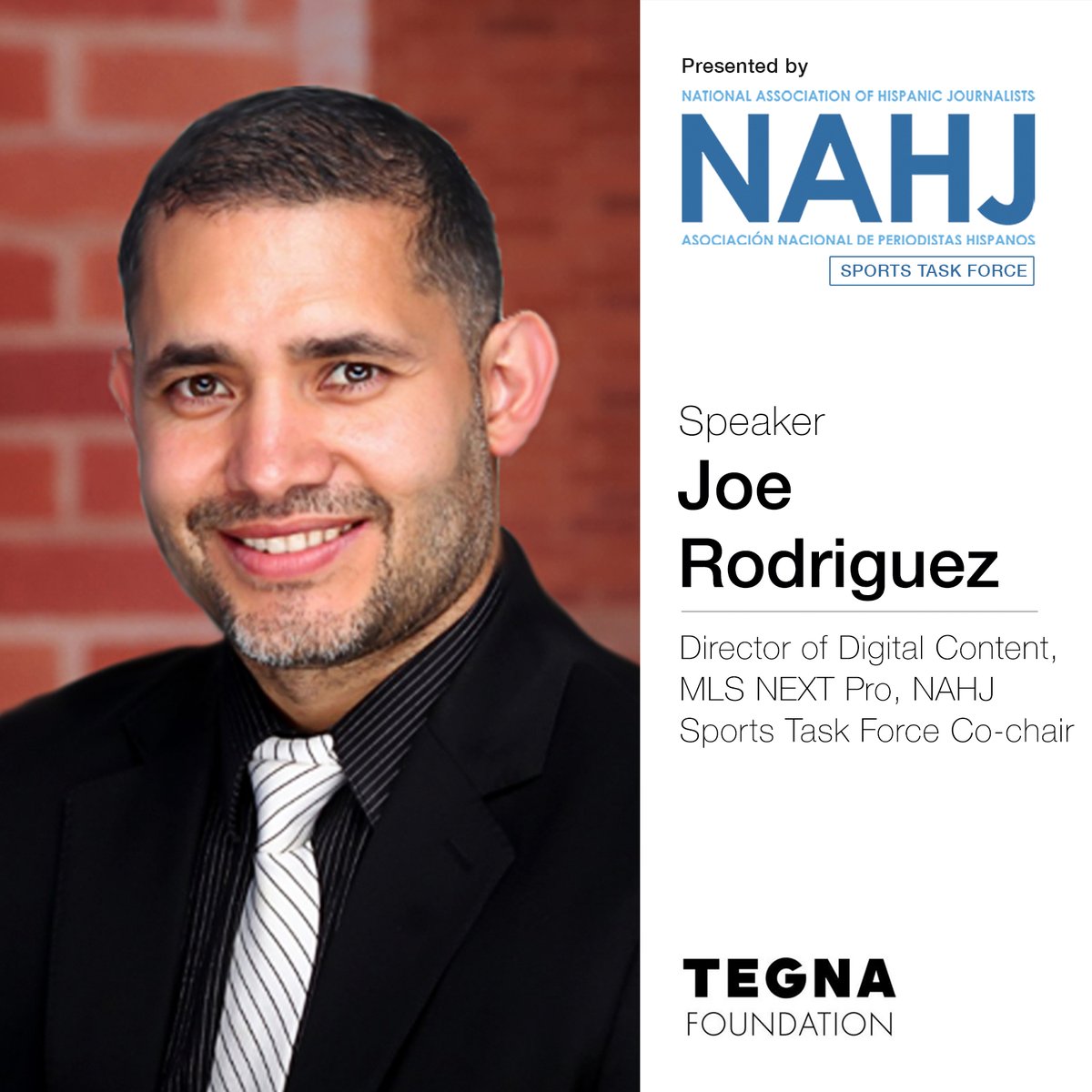 L_AFrank's tweet photo. Be sure to register for @NAHJ's "Is a Career in Sports Journalism Your Goal?"
Wednesday, 1/11 - 3pm PST/6 pm EST
Featuring Sports Task Force Members @LAT_Iliana, @joedeportes, @SieraSantos & @JesseSanchezMLB.
More info/register: https://t.co/JIief9ZKoj
#NAHJNextGen #NAHJTraining https://t.co/MHttHPQKNS