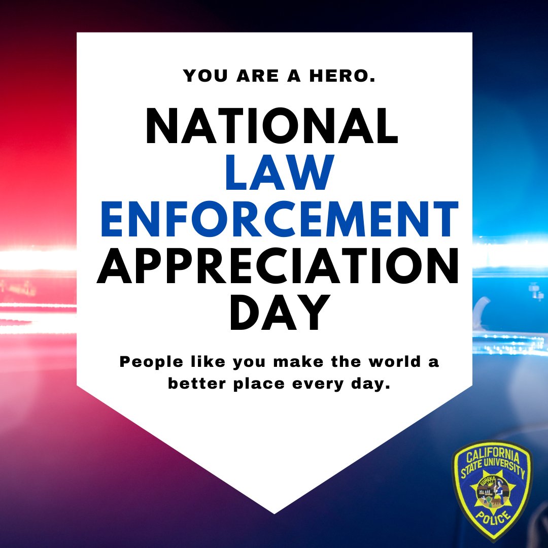 csudhpd's tweet image. The staff at CSUDH PD would like to thank our campus sworn personnel for the service they provide to the Toro Nation! We would also like to extend our thanks to our sister agencies at all 23 campuses and all local, State and Federal agencies that work diligently to keep us safe.