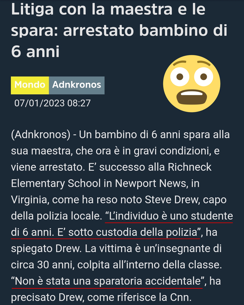 JezooTheSavior's tweet image. Natural born killers. 😱
da @adnkronos_ (07/01/2023)
#noarmi #noweapons