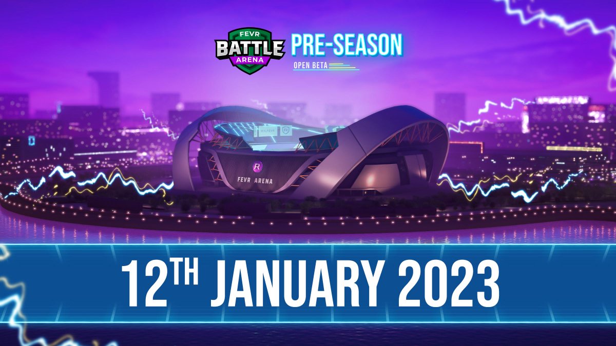 Sezon Öncesi 12 Ocak'ta başlıyor!!  🗓️

 Herkesin beklediği an geliyor ve bununla birlikte devasa bir yeni oyuncu dalgası sonunda FEVR Battle Arena'yı oynayabilecek!  🎮

 Düzgün bir şekilde hazırlandığınızdan emin olmak için aşağıdaki makaleyi okuyun:
medium.com/fevr-token/the…